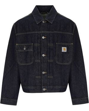 Carhartt Belmar Dark Denim Jacket - Blue