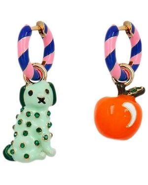 Essentiel Antwerp Juppy Multicoloured Earrings - White