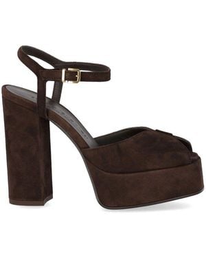 Sergio Levantesi Vera Heeled Sandal - Brown