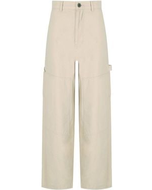 Weekend by Maxmara Caronte Ivory Trousers - White