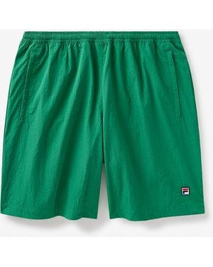 Fila X Hailey Crinkle Shorts - Green