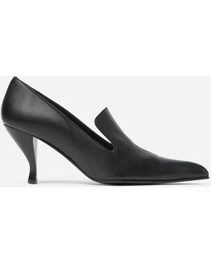 Filippa K Pointed Leather Court Shoes - White