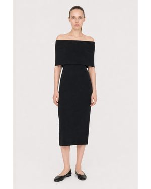 Filippa K Off Shoulder Dress - Blue