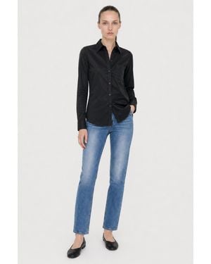 Filippa K Garment Dyed Shirt - Blue