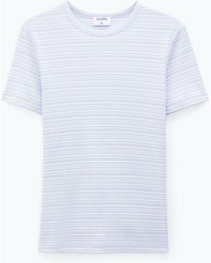 Filippa K Striped Tee - White