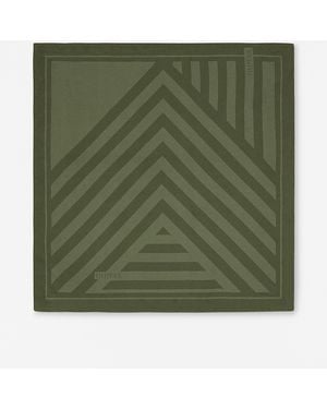 Filippa K Printed Silk Scarf - Green