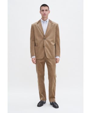 Filippa K Corduroy Patch Pocket Blazer - Natural