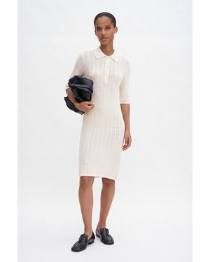 Filippa K Mesh Knit Dress - White