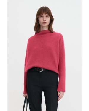 Filippa K Mika Yak Funnelneck Jumper - Red