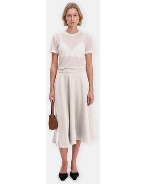 Filippa K Flared Skirt - White