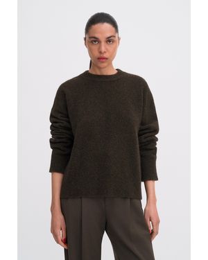 Filippa K Wool Yak Crewneck Jumper - Black