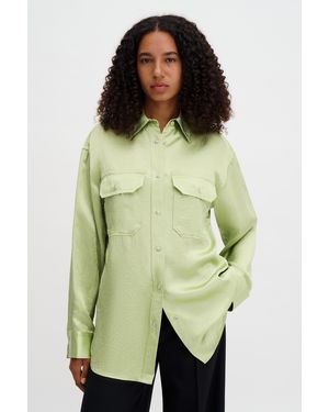 Filippa K Fluid Work Shirt - Green