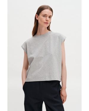Filippa K Cotton Muscle Tank - Grey