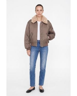 Filippa K Bomber Jacket - Natural