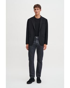 Filippa K Tapered Cropped Jeans - Black