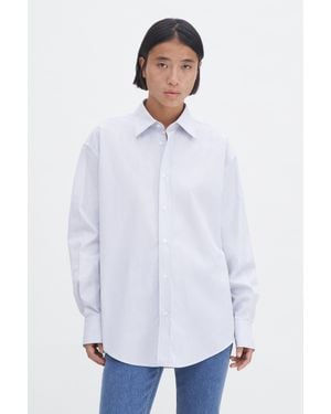 Filippa K Cotton Stripe Shirt - White