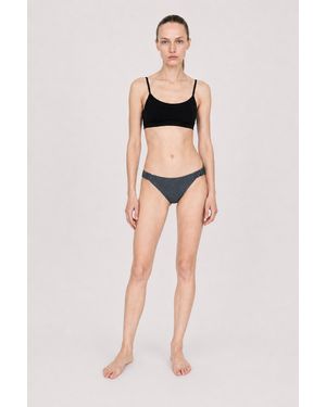 Filippa K Printed High Brief - Blue