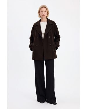 Filippa K Audrey Wool Doublé Jacket - Blue