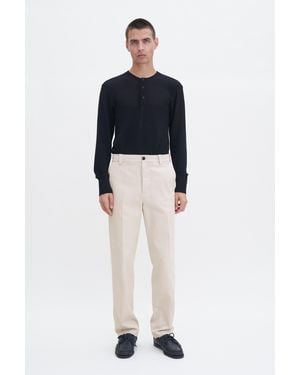 Filippa K Cotton Chino Trouser - Blue