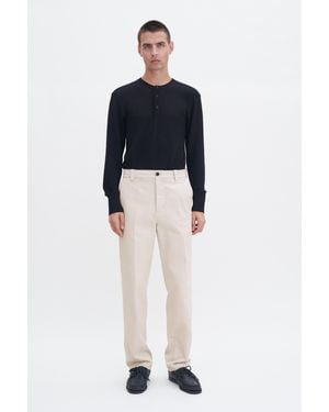 Filippa K Cotton Chino Trouser - Blue