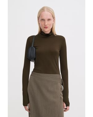 Filippa K Fitted Jersey Turtleneck - Multicolour