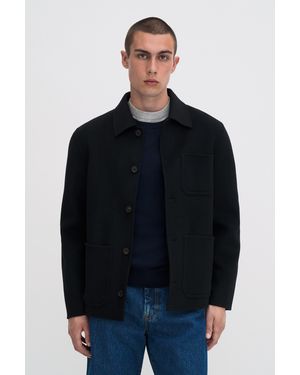 Filippa K Doublé Wool Work Jacket - Black