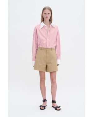 Filippa K Baggy Cotton Shorts - Pink