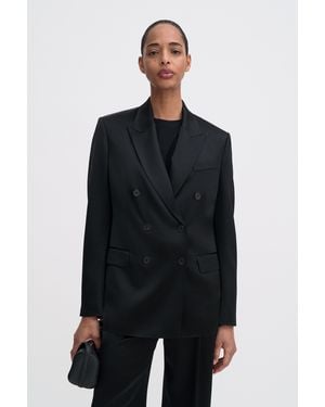 Filippa K Dani Satin Blazer - Black