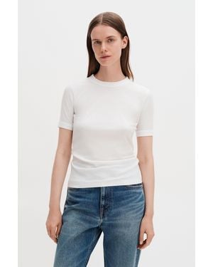 Filippa K Soft Rib Tee - White