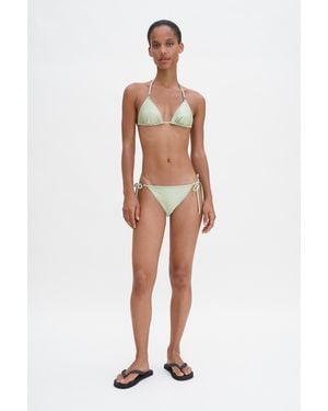 Filippa K Triangle Bikini Top - White