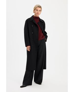 Filippa K Amelia Doublé Coat - Blue
