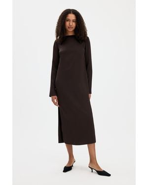 Filippa K Naia Boatneck Dress - Black