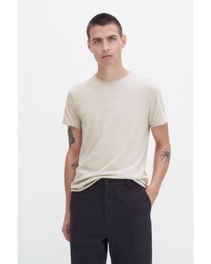 Filippa K Roll Neck Tee - White