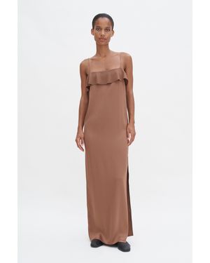 Filippa K Fluid Draped Strap Dress - Multicolour