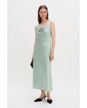Filippa K Waterfall Strap Dress - Green