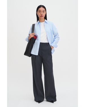 Filippa K Darcey Wool Trousers - Blue