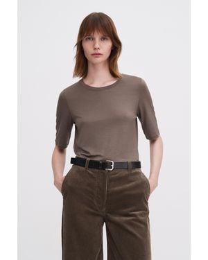 Filippa K Elena Tee - Brown