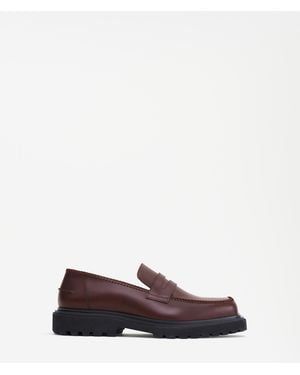Filippa K Penny Leather Loafers - Brown