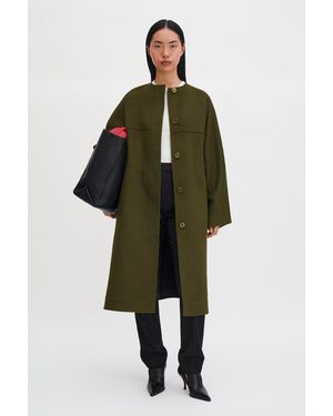 Filippa K Camilla Doublé Coat - Green