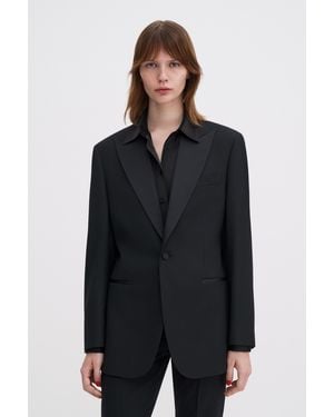 Filippa K Hourglass Tuxedo Blazer - Black