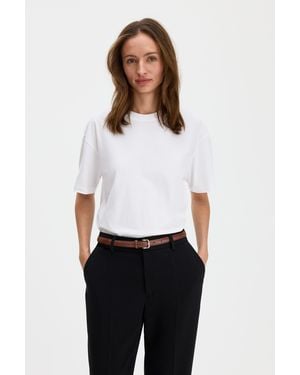 Filippa K Loose Fit Tee - White