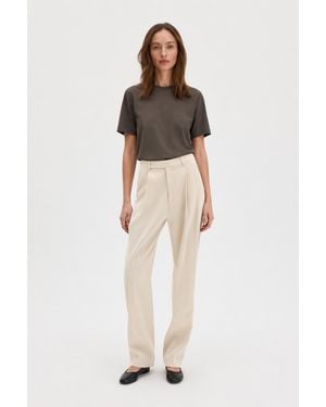 Filippa K Julie Linen Trousers - Natural