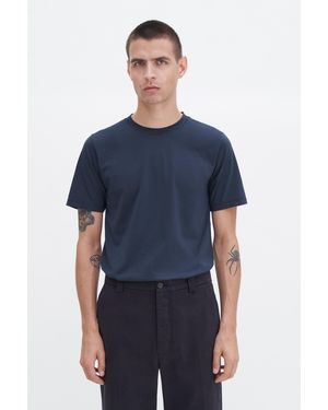 Filippa K Classic Cotton Tee - Blue