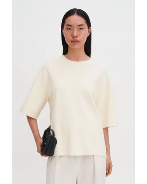 Filippa K Milano Knit T-Shirt - Natural