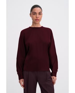 Filippa K Batwing Top - Red