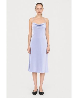 Filippa K Draped Slip Dress - Purple
