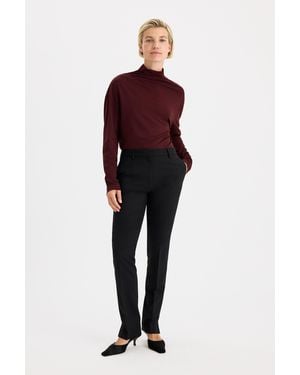 Filippa K Slim Slit Pants - Red
