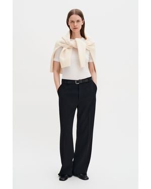 Filippa K Hutton Wool Trousers - Blue