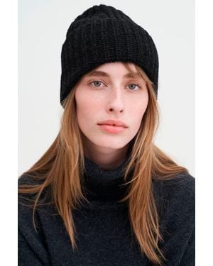 Filippa K Rib Hat - Black