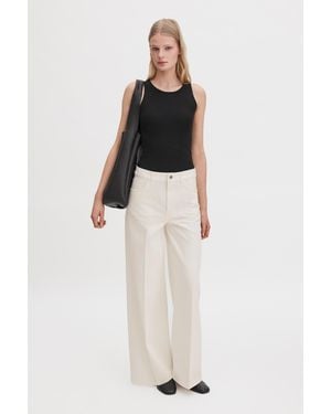 Filippa K Wide Leg Jeans - White
